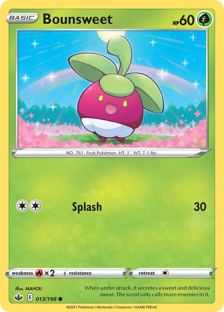 013/198 from Chilling Reign Common Pokemon Card