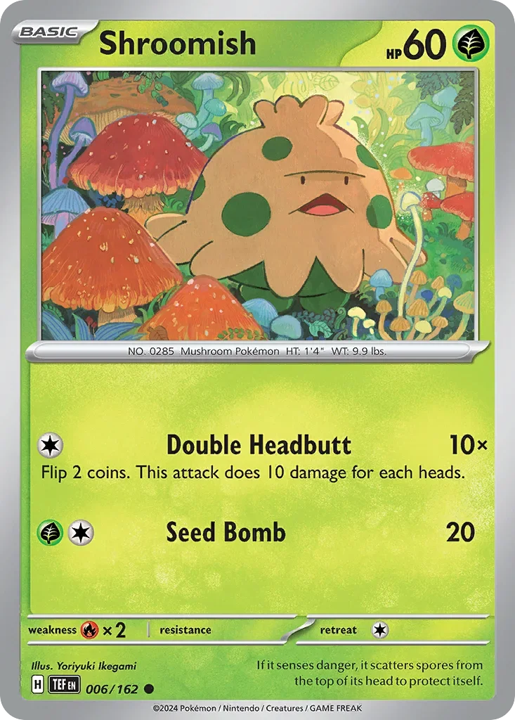 006/162 from Temporal Forces Card List Common Pokemon Card