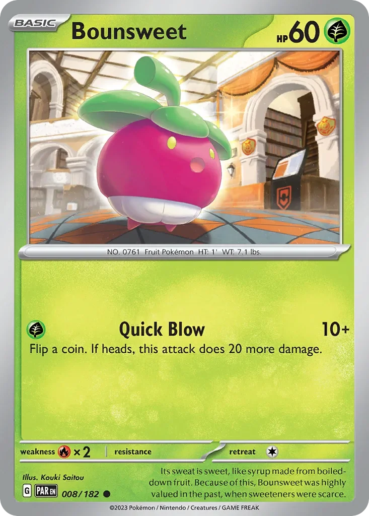 008/182 from Paradox Rift Common Pokemon Card