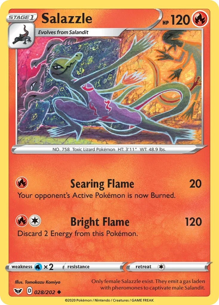 028/202 from Sword & Shield Uncommon Pokemon Card