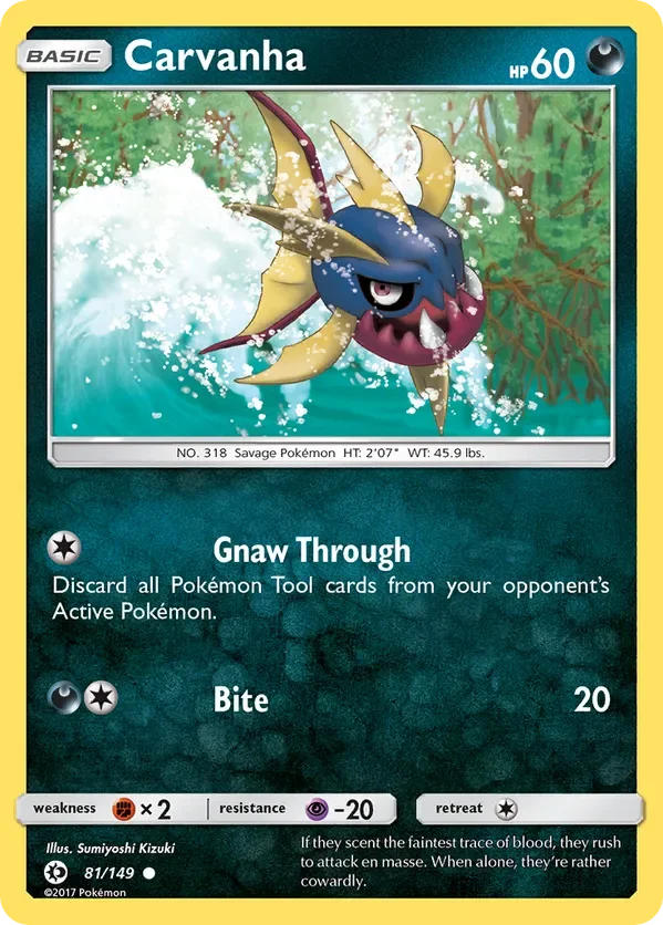 81/149 from Sun & Moon Base Common Pokemon Card