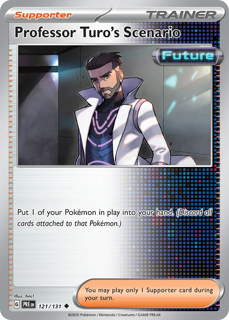 121/131 from Prismatic Evolutions Card List Uncommon Pokemon Card