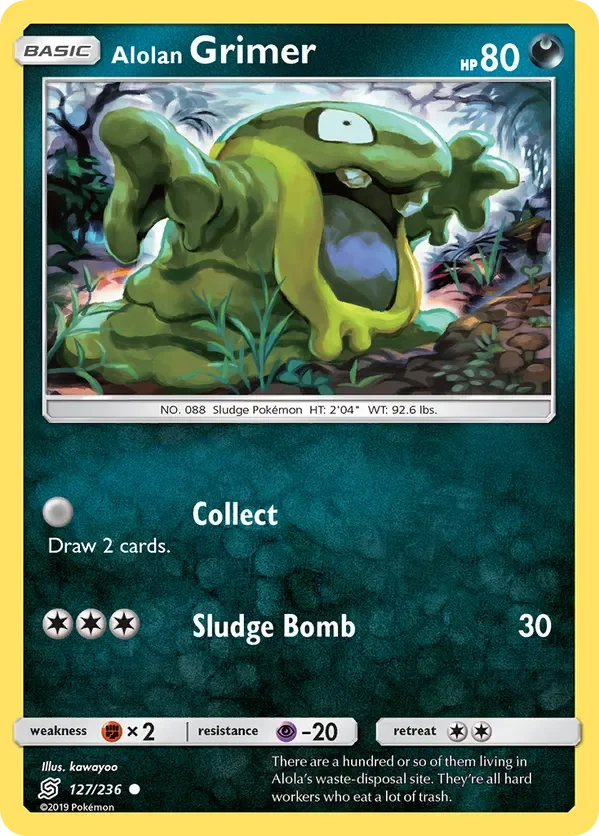 127/236 from Unified Minds Common Pokemon Card
