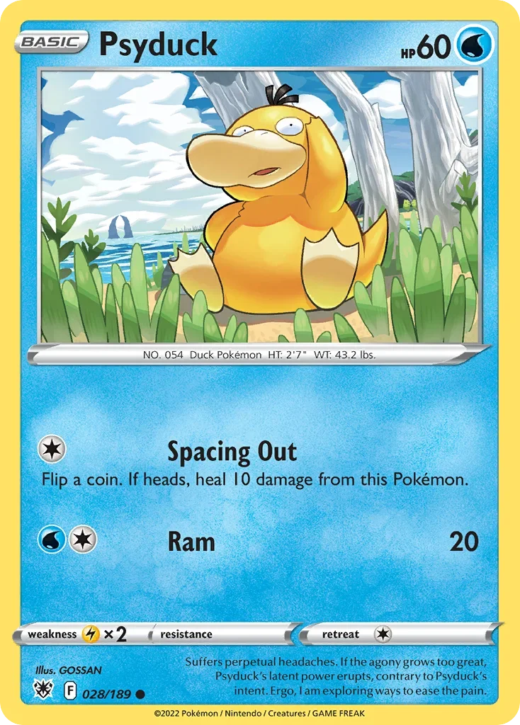 028/189 from Astral Radiance Common Pokemon Card
