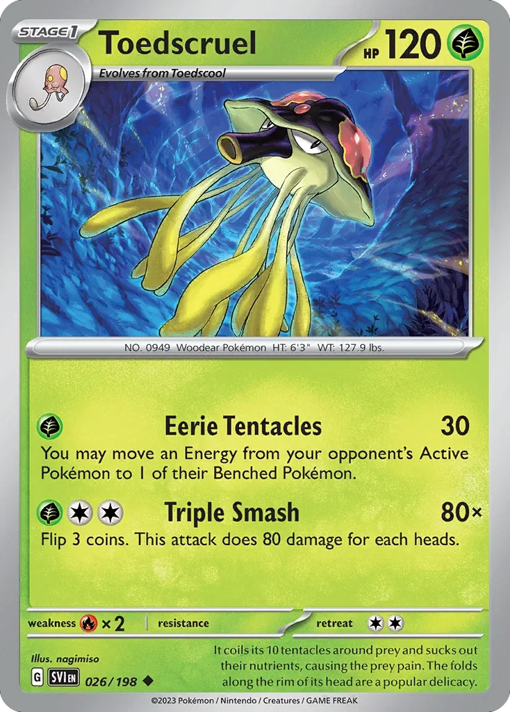 026/198 from Scarlet & Violet Uncommon Pokemon Card
