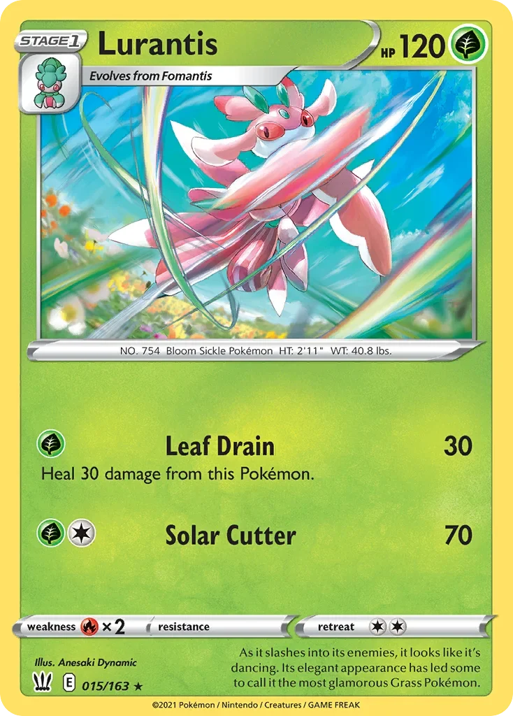 015/163 from Battle Styles Rare Pokemon Card