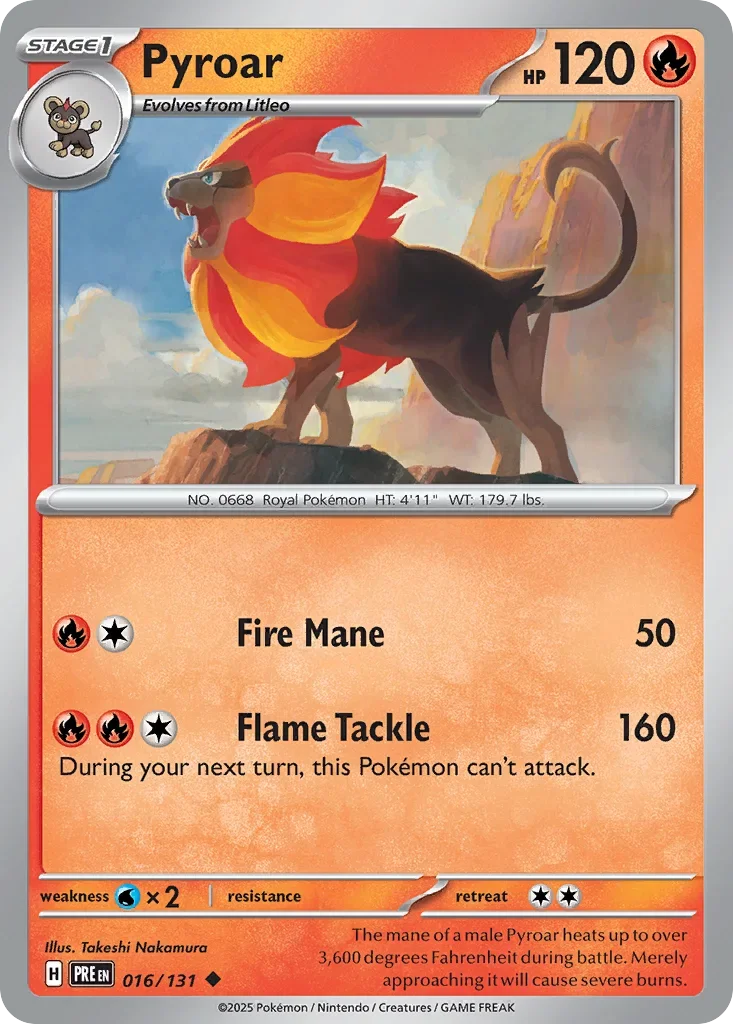 016/131 from Prismatic Evolutions Card List Uncommon Pokemon Card