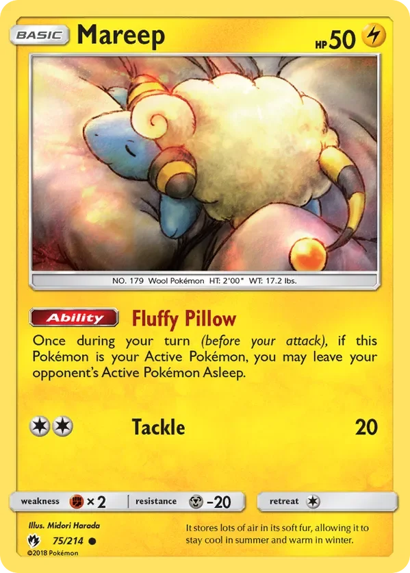 75/214 from Lost Thunder Common Pokemon Card