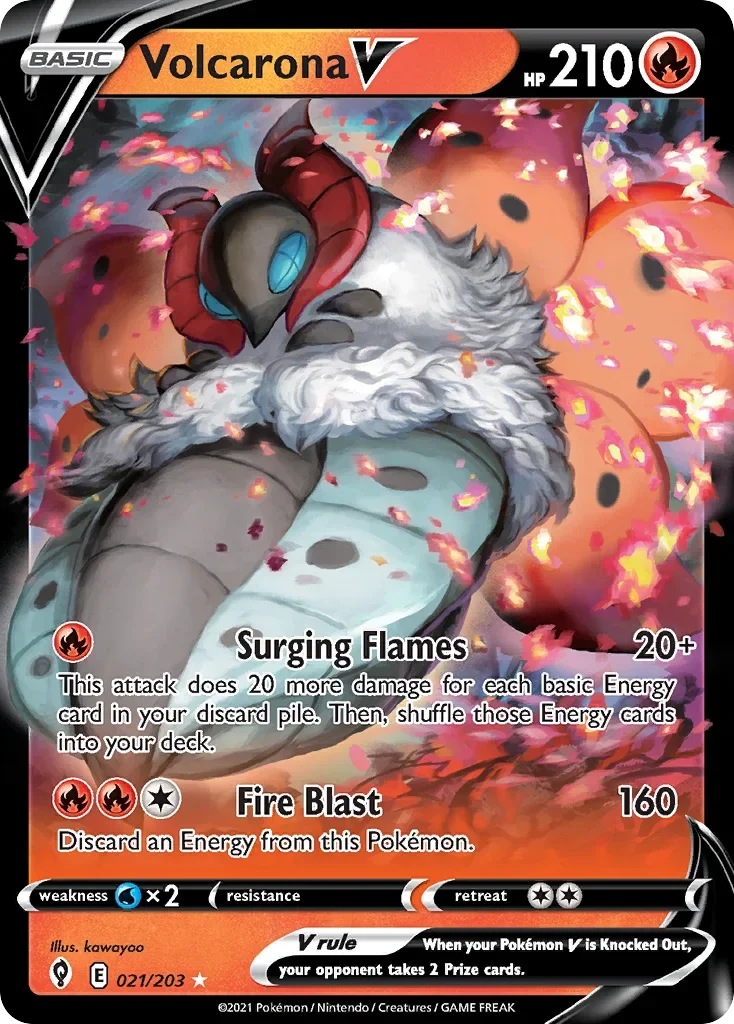 021/203 from Evolving Skies Ultra Rare Pokemon Card