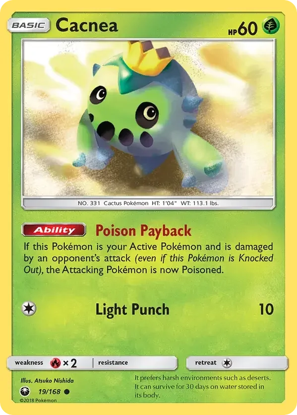 19/168 from Celestial Storm Common Pokemon Card