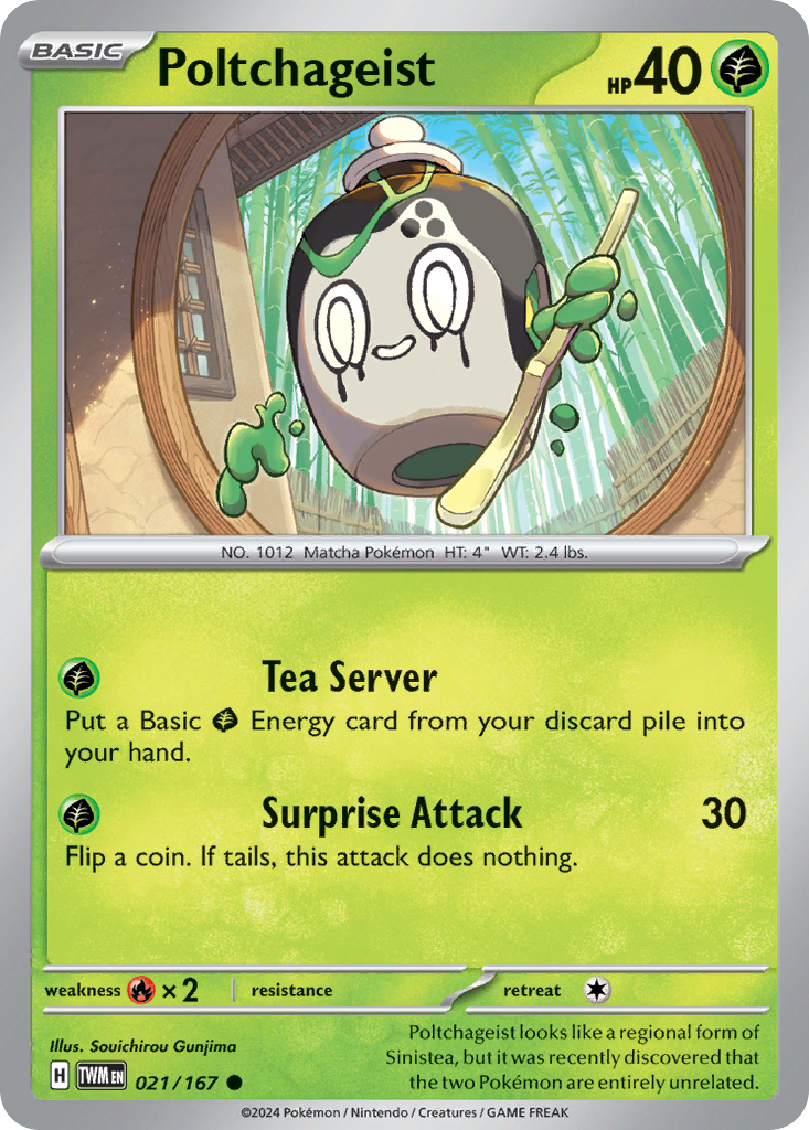 021/167 from Twilight Masquerade Card List Common Pokemon Card