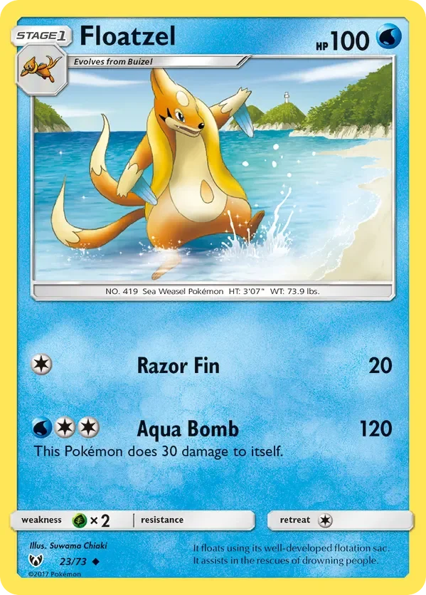 23/73 from Shining Legends Uncommon Pokemon Card