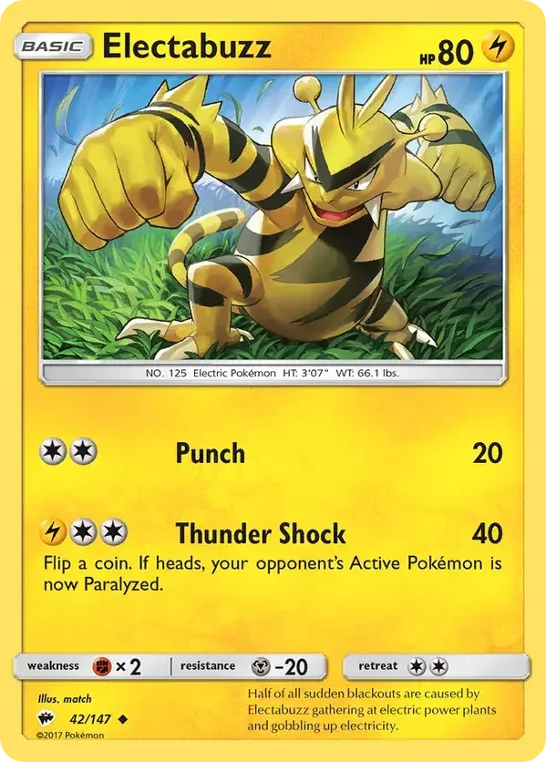 42/147 from Burning Shadows Uncommon Pokemon Card
