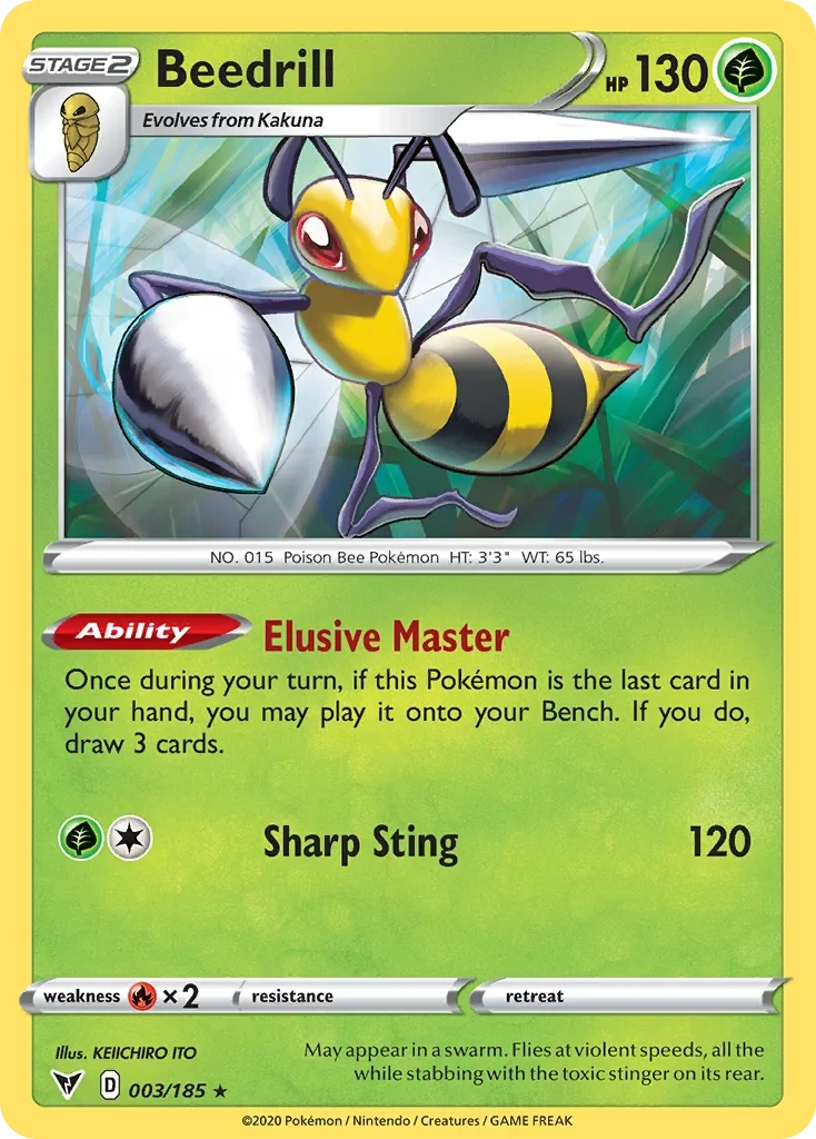 003/185 from Vivid Voltage Rare Pokemon Card