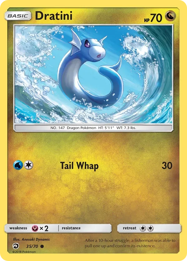 35/70 from Dragon Majesty Common Pokemon Card