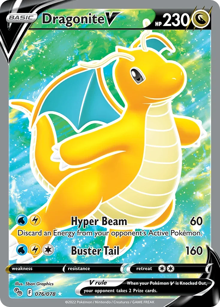 076/078 from Pokemon GO Full Art Pokemon Card