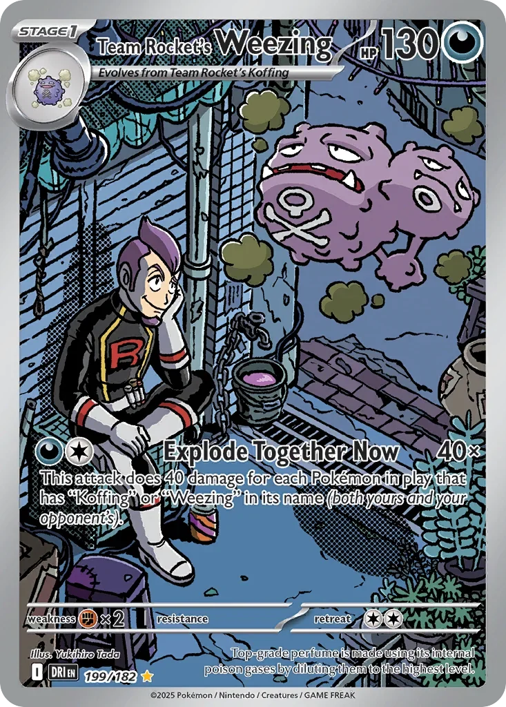 199/182 from Destined Rivals Illustration Rare Pokemon Card