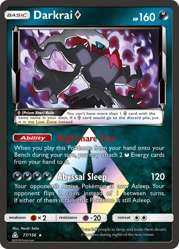 77/156 from Ultra Prism Prism Rare Pokemon Card