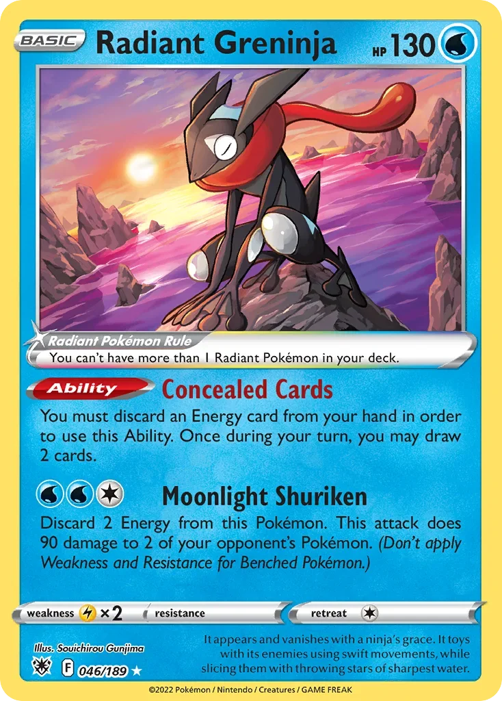 046/189 from Astral Radiance Radiant Rare Pokemon Card