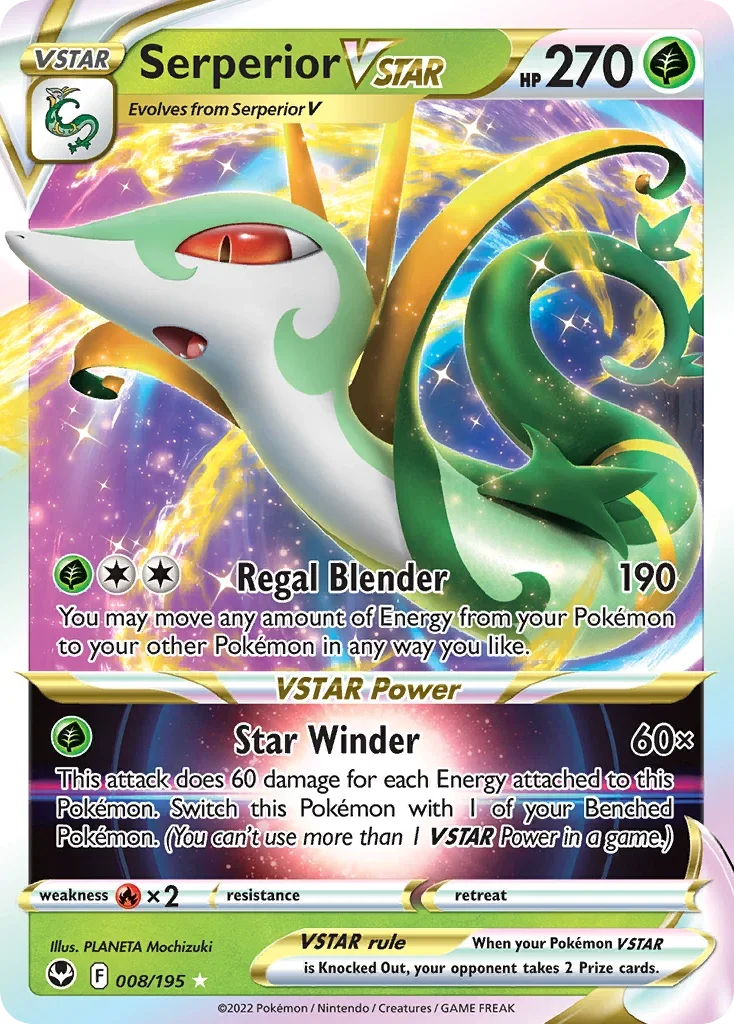008/195 from Silver Tempest Ultra Rare Pokemon Card