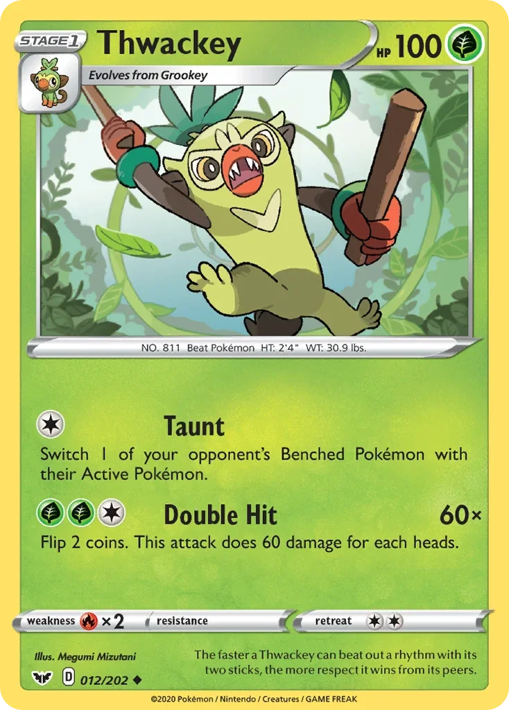 012/202 from Sword & Shield Uncommon Pokemon Card