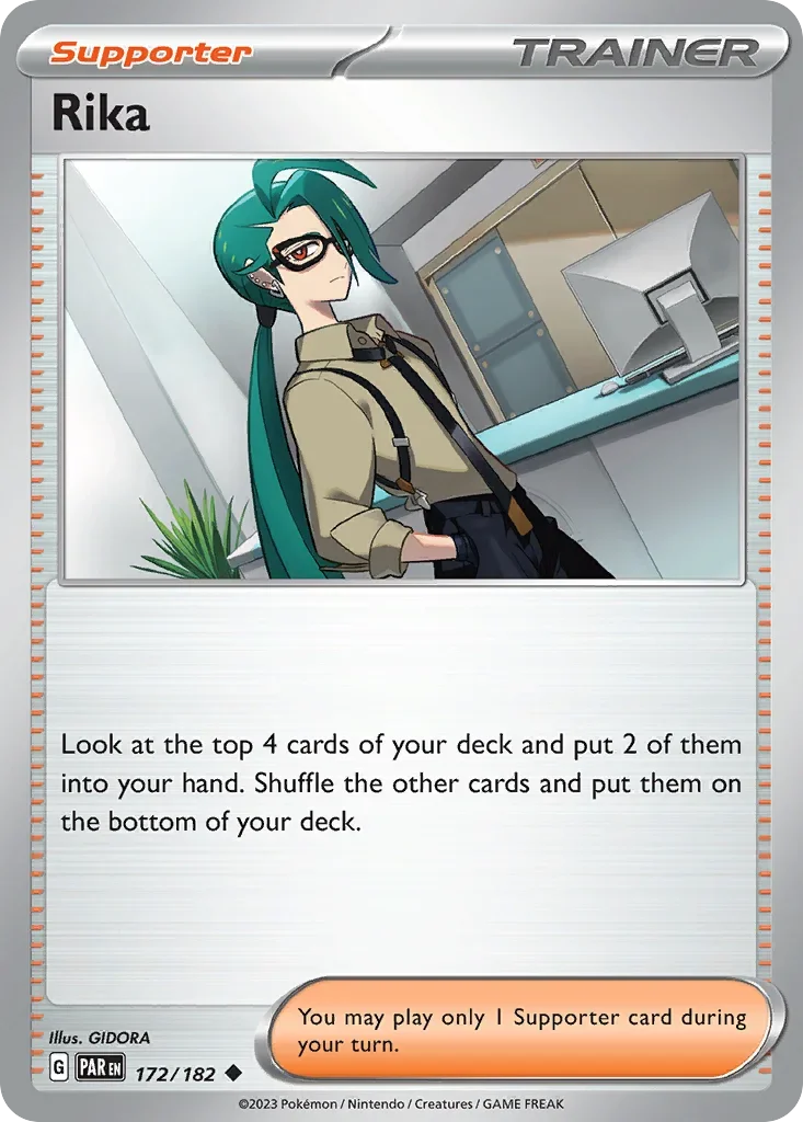 172/182 from Paradox Rift Uncommon Pokemon Card