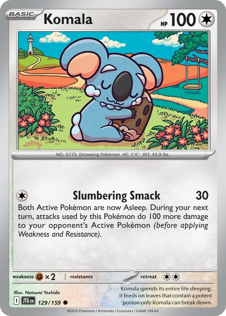 129/159 from Journey Together Common Pokemon Card