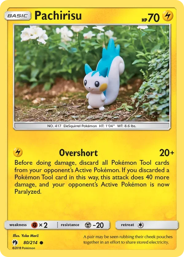 80/214 from Lost Thunder Common Pokemon Card