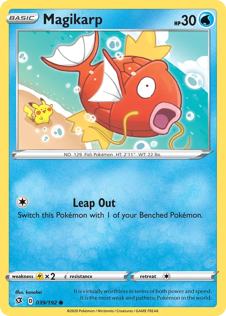 039/192 from Rebel Clash Common Pokemon Card