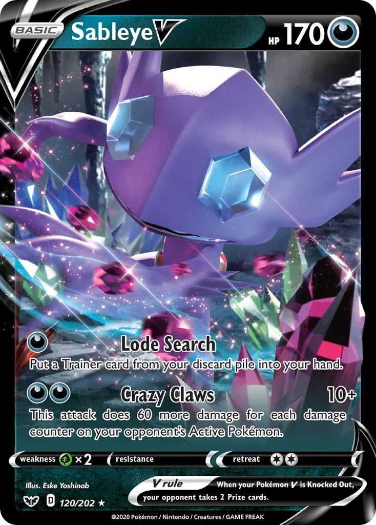 120/202 from Sword & Shield Ultra Rare Pokemon Card