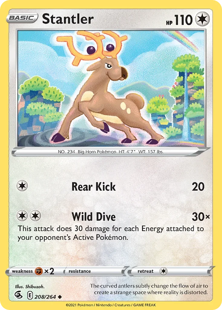 208/264 from Fusion Strike Uncommon Pokemon Card