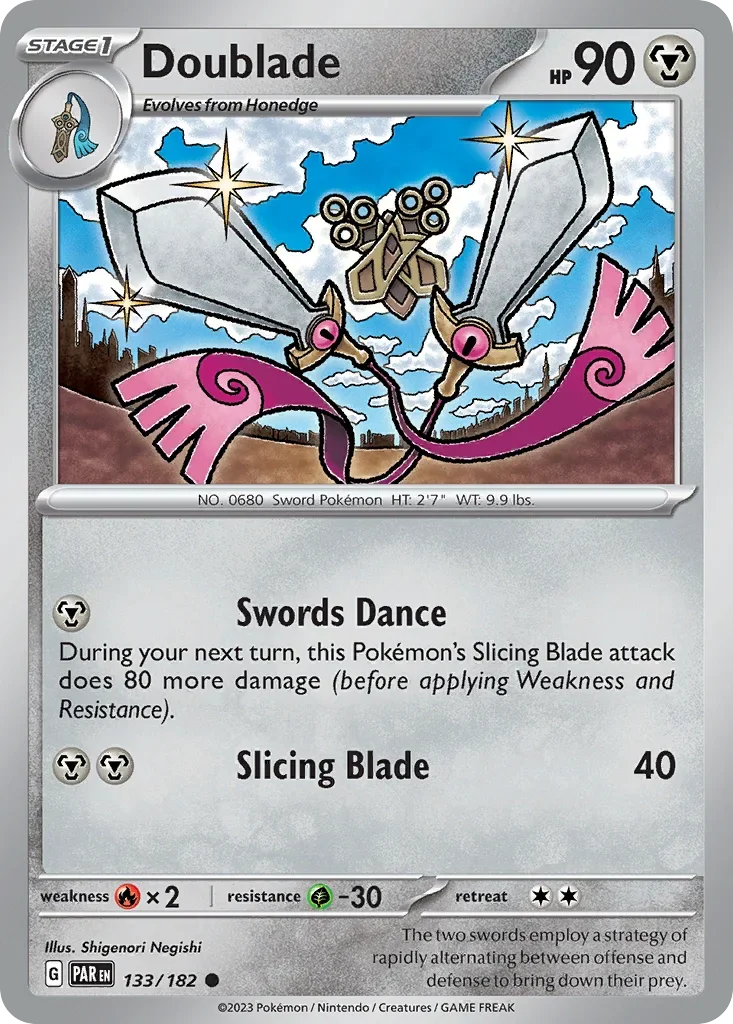133/182 from Paradox Rift Common Pokemon Card