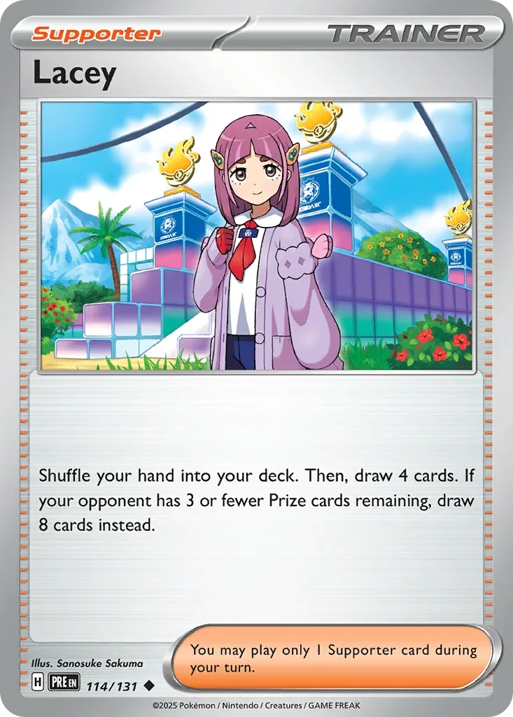 114/131 from Prismatic Evolutions Card List Uncommon Pokemon Card