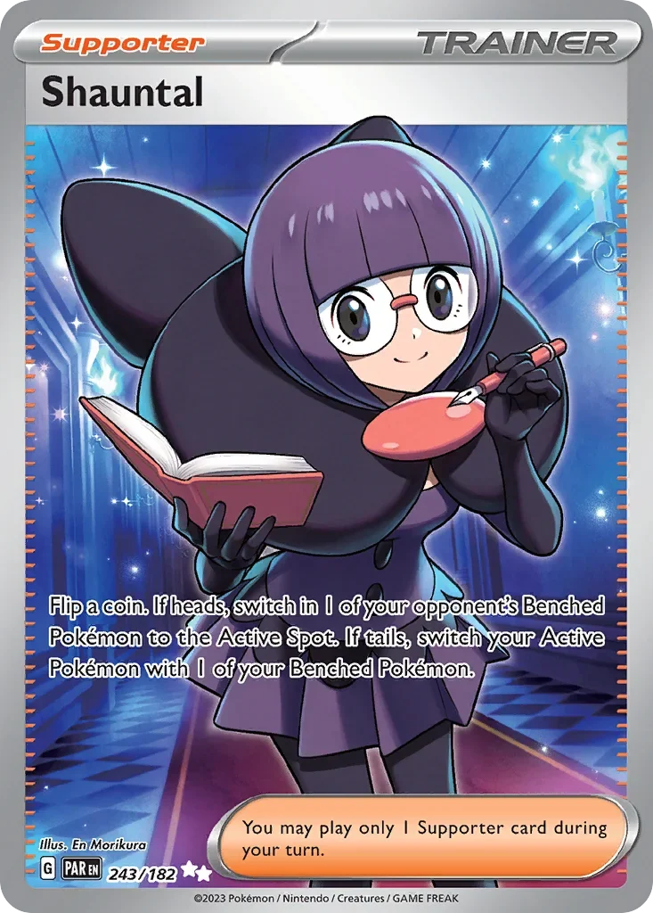 243/182 from Paradox Rift Ultra Rare Pokemon Card