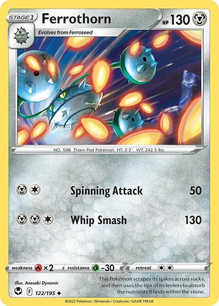122/195 from Silver Tempest Uncommon Pokemon Card