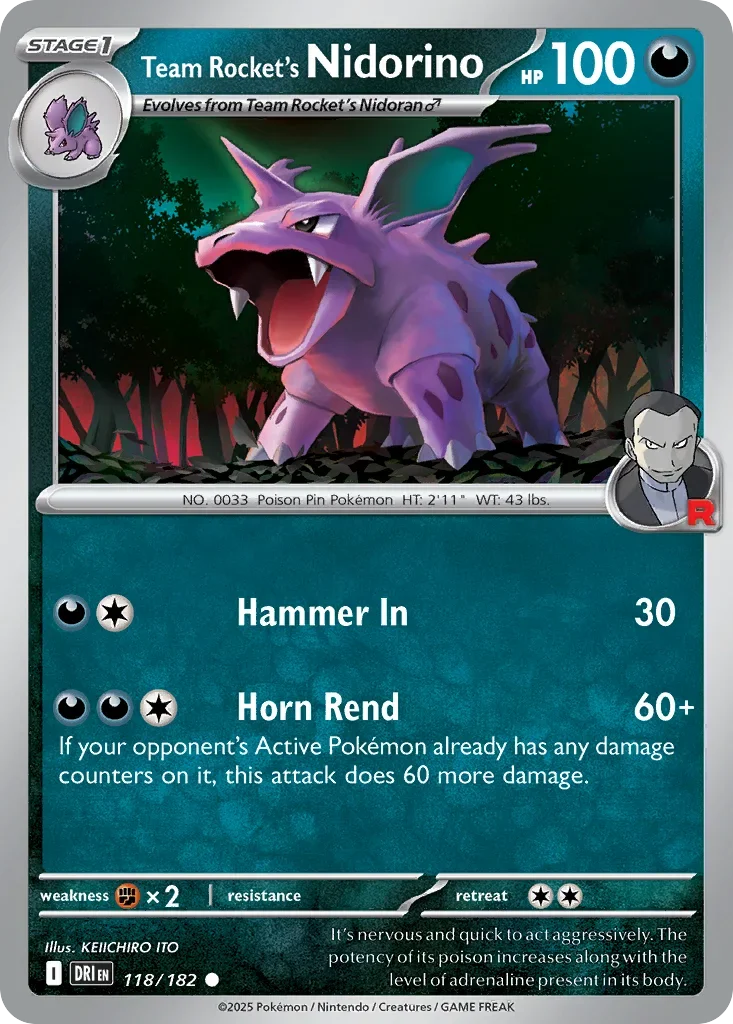 118/182 from Destined Rivals Common Pokemon Card