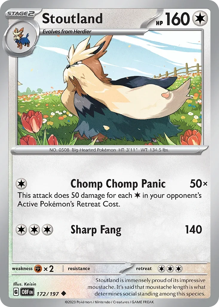 172/197 from Obsidian Flames Uncommon Pokemon Card