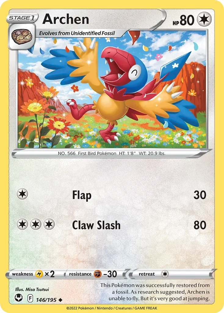 146/195 from Silver Tempest Uncommon Pokemon Card