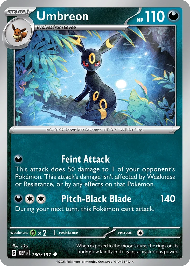130/197 from Obsidian Flames Uncommon Pokemon Card