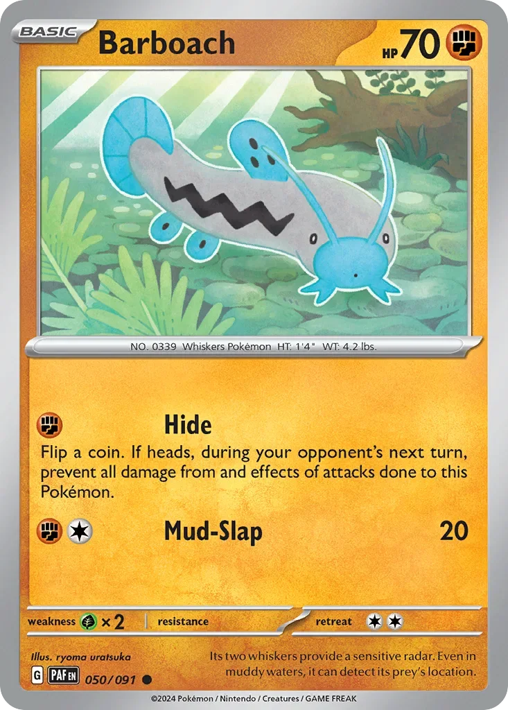 050/091 from Paldean Fates Common Pokemon Card