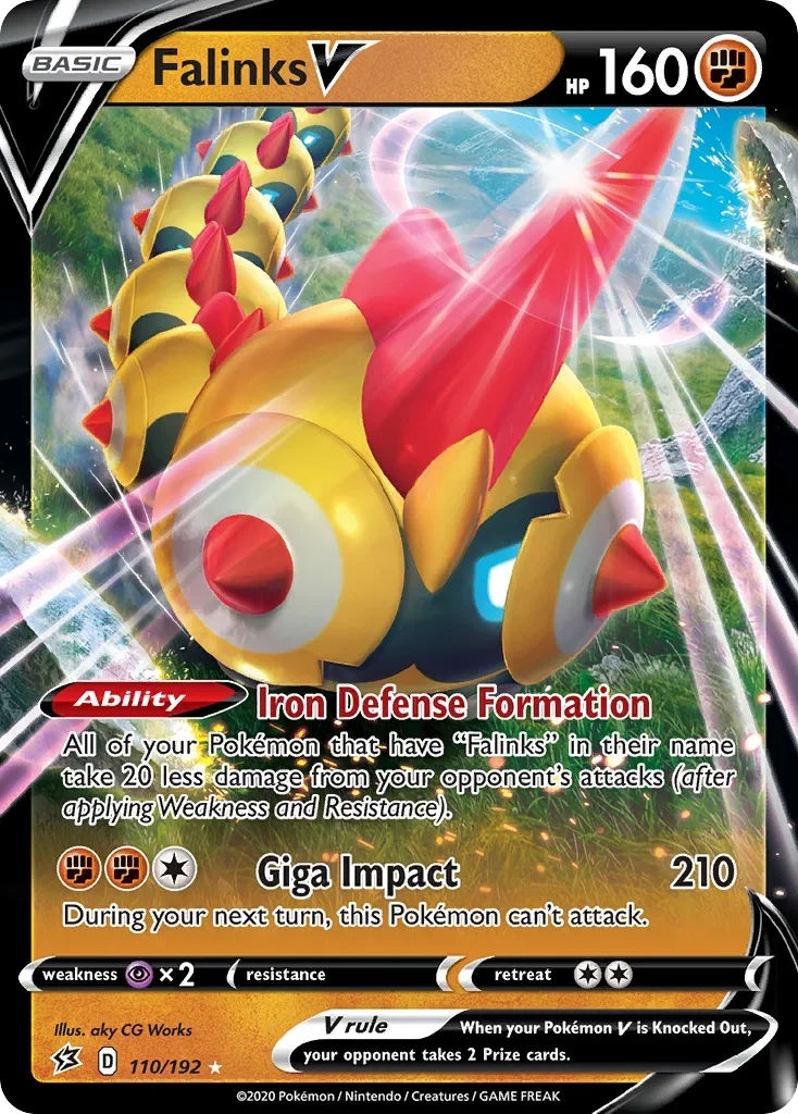 110/192 from Rebel Clash Ultra Rare Pokemon Card