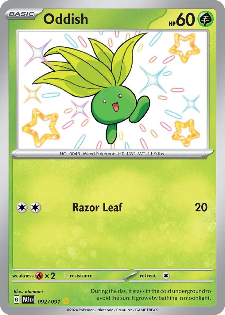 092/091 from Paldean Fates Shiny Rare Pokemon Card