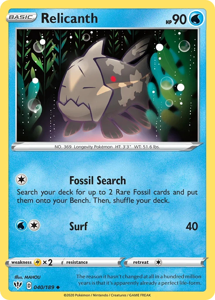 040/189 from Darkness Ablaze Uncommon Pokemon Card