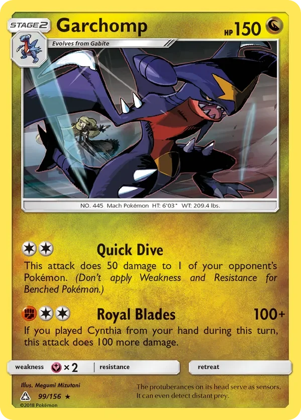 99/156 from Ultra Prism Rare Pokemon Card