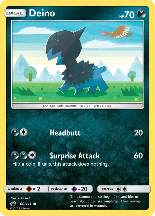 60/111 from Crimson Invasion Common Pokemon Card