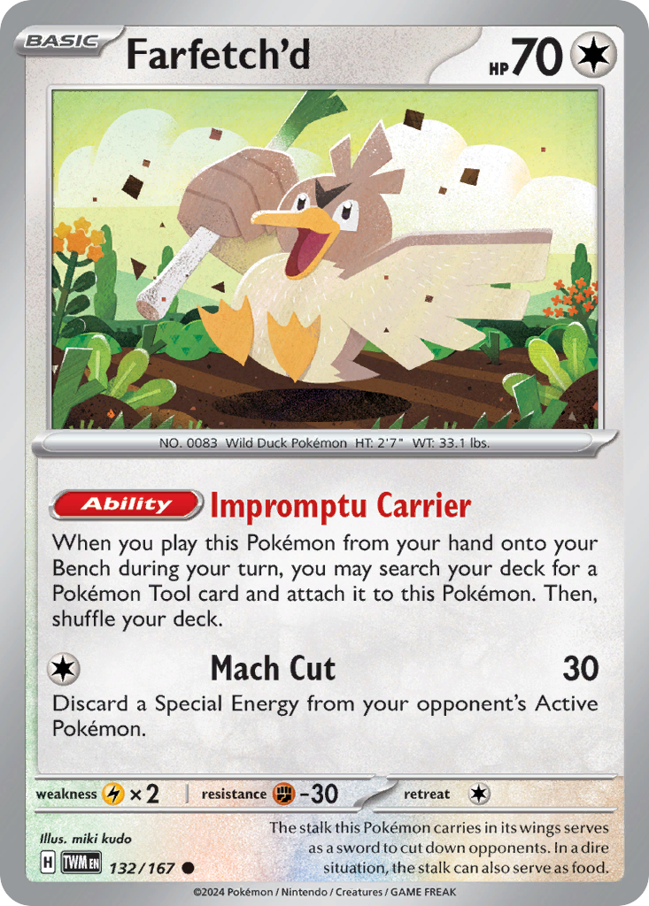 132/167 from Twilight Masquerade Common Pokemon Card