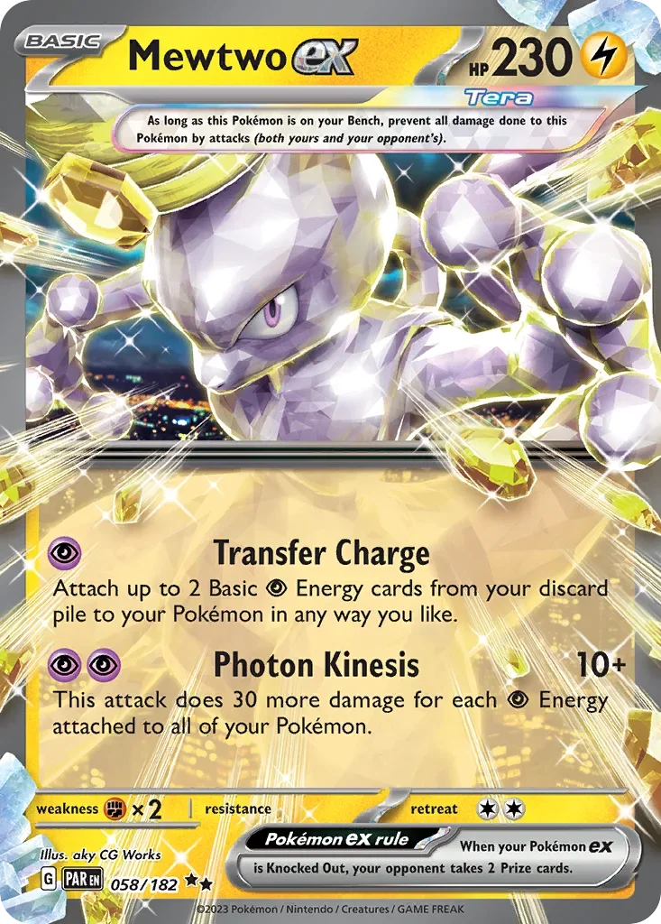 058/182 from Paradox Rift Double Rare Pokemon Card