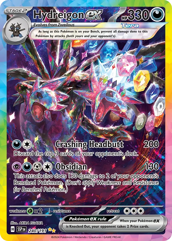 240/191 from Surging Sparks Card List Special Illustration Rare Pokemon Card