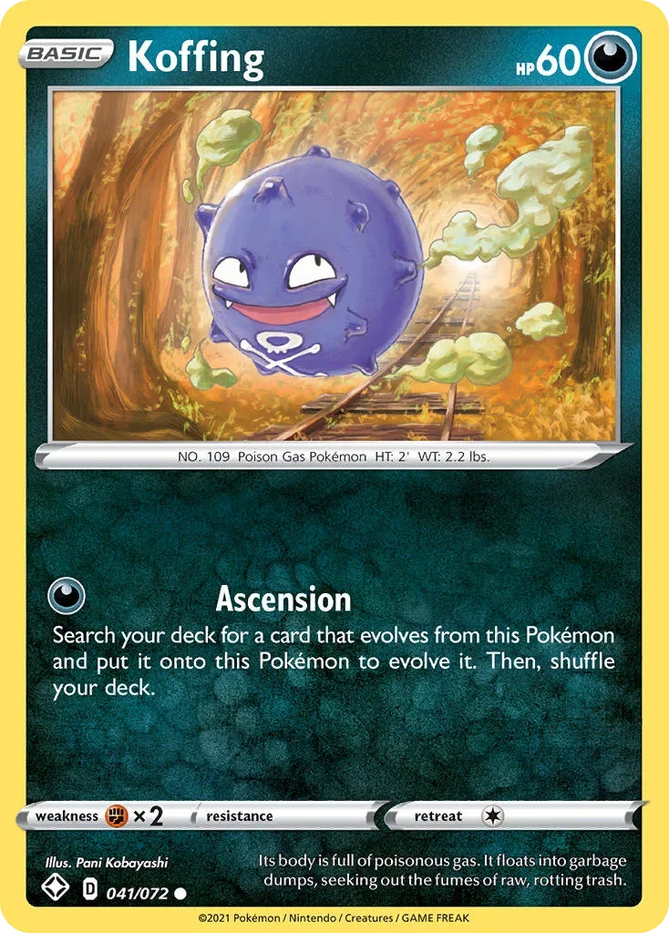 041/072 from Shining Fates Common Pokemon Card