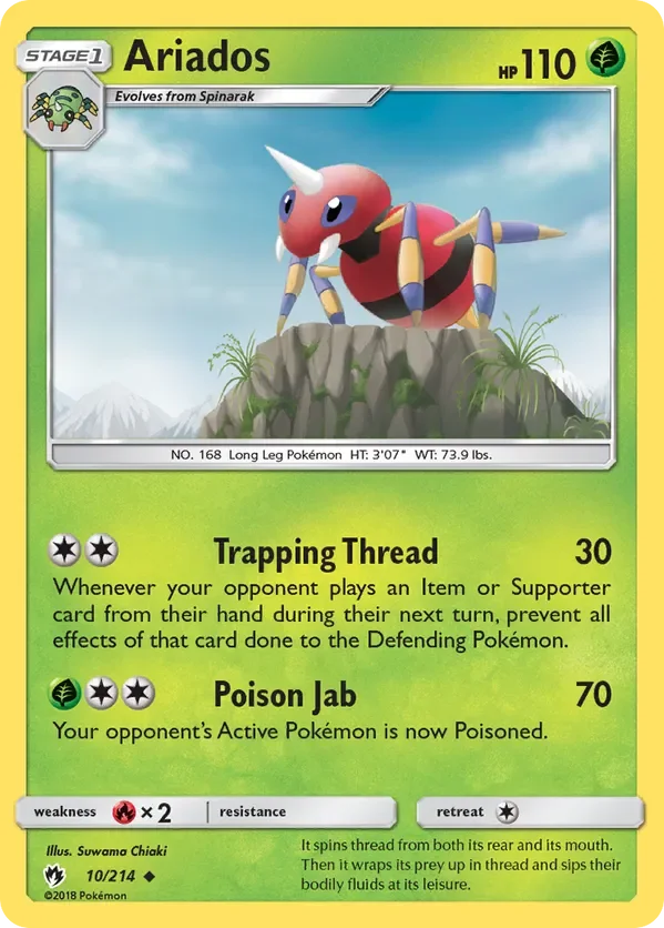 10/214 from Lost Thunder Uncommon Pokemon Card